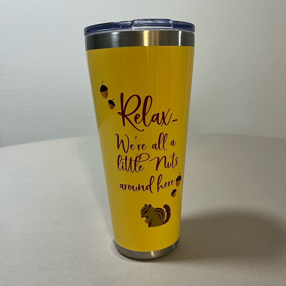 Yellow coffee mug new